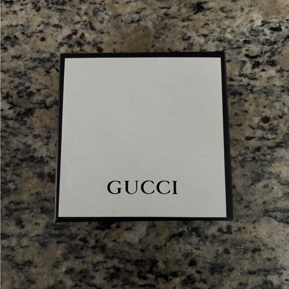Gucci Classic White Box with Black Trim